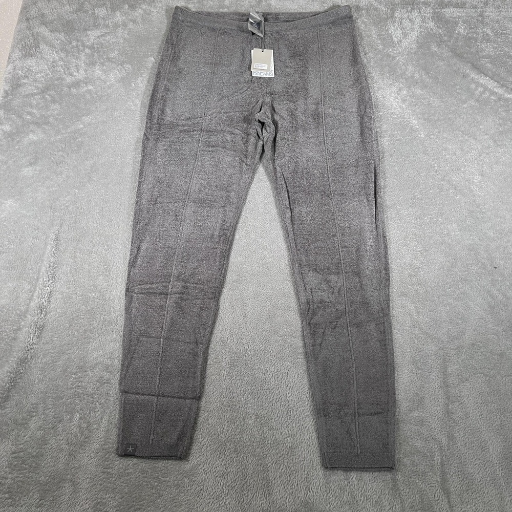 Barefoot Dreams Leggings Womens XL Glacier Gray Seamed CozyChic Ultra Lite Knit